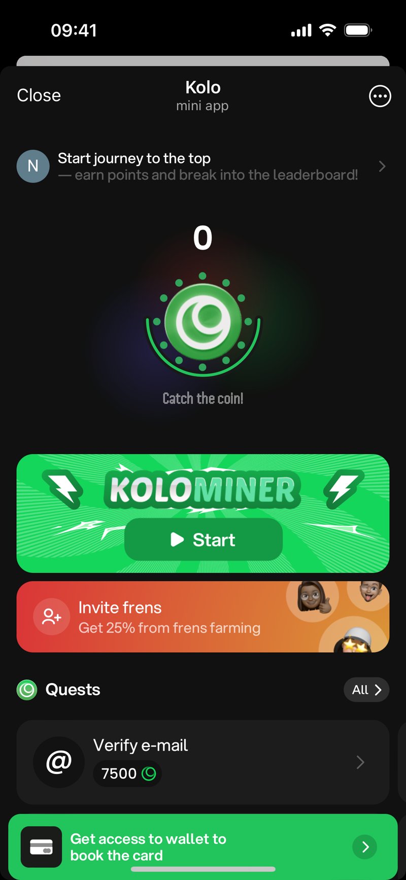 Dapp screenshot