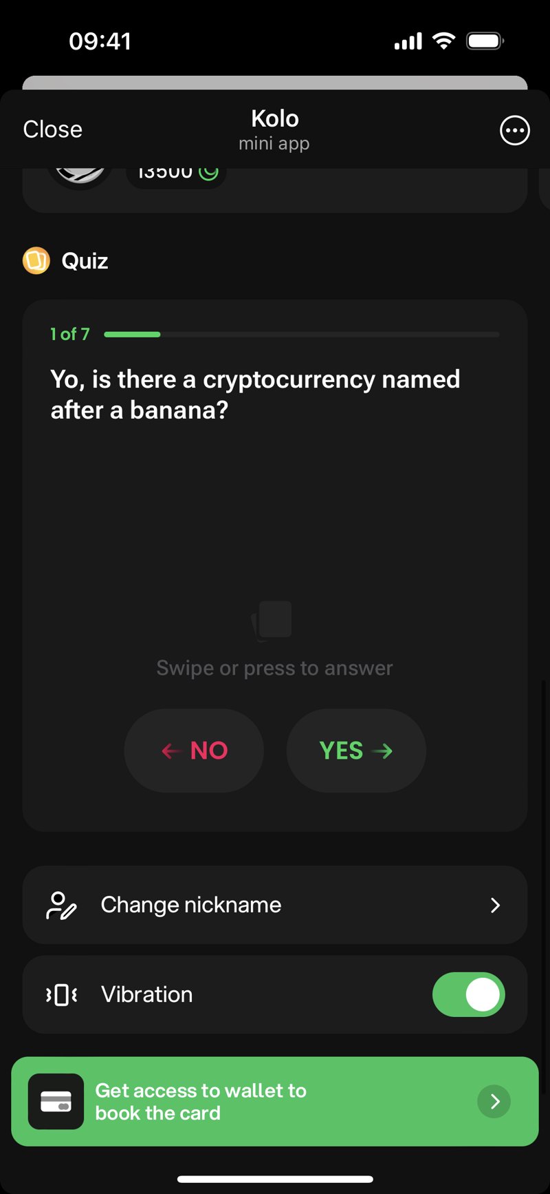 Dapp screenshot