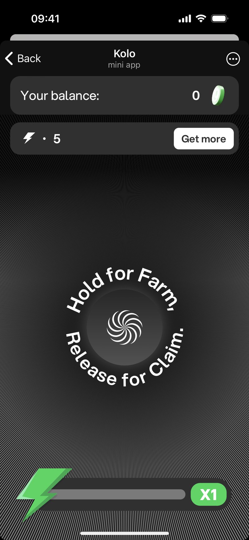 Dapp screenshot
