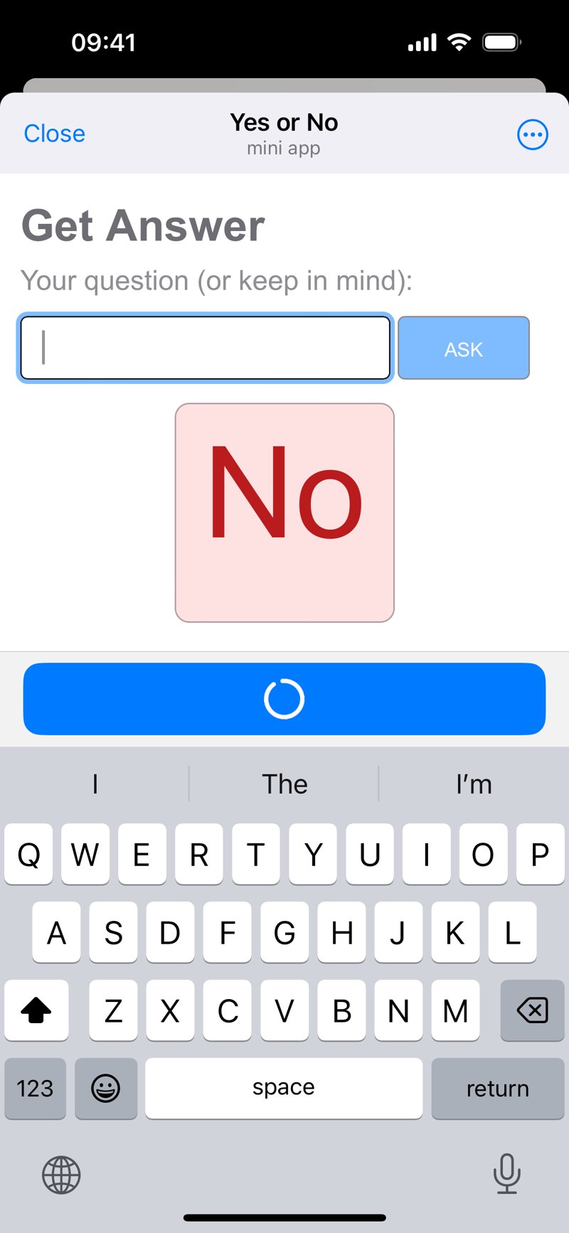 Dapp screenshot