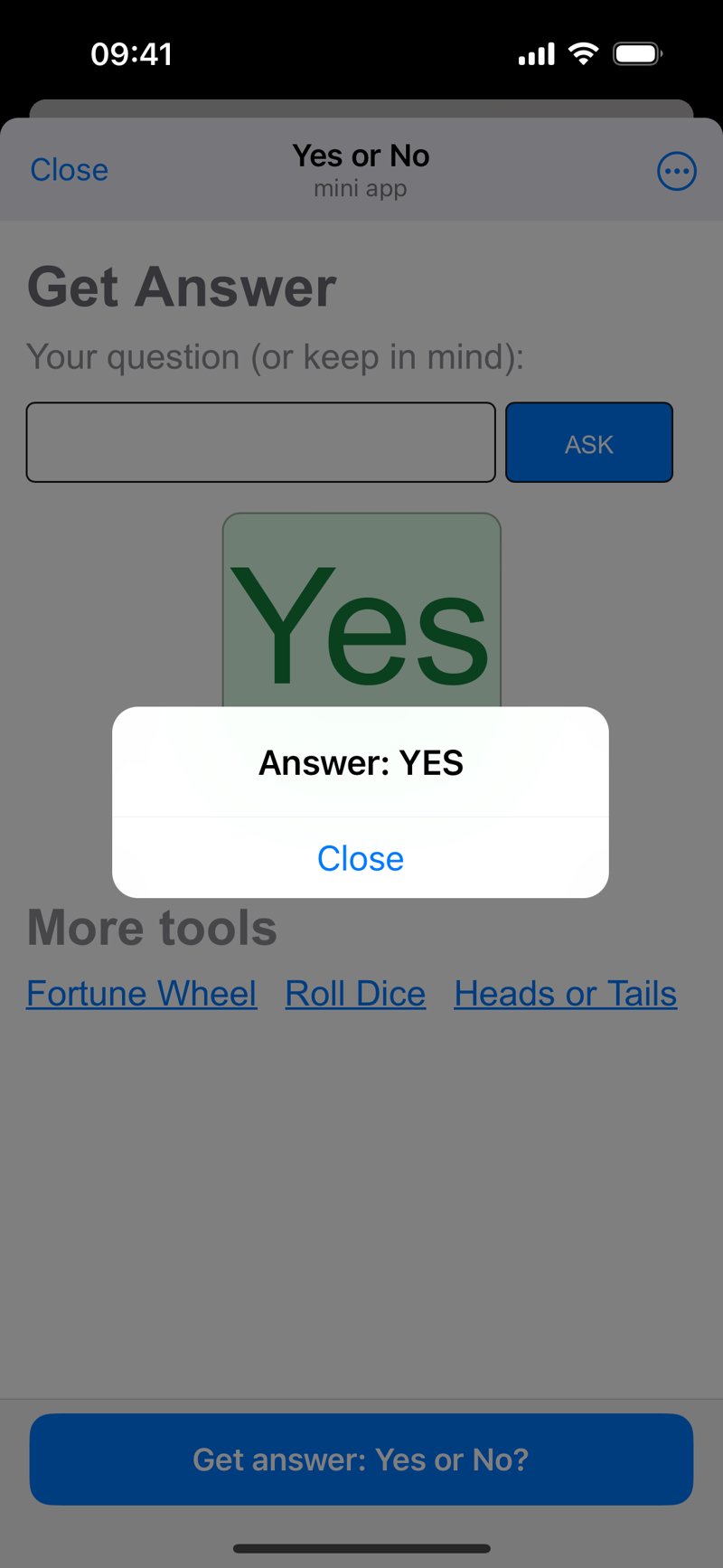 Dapp screenshot
