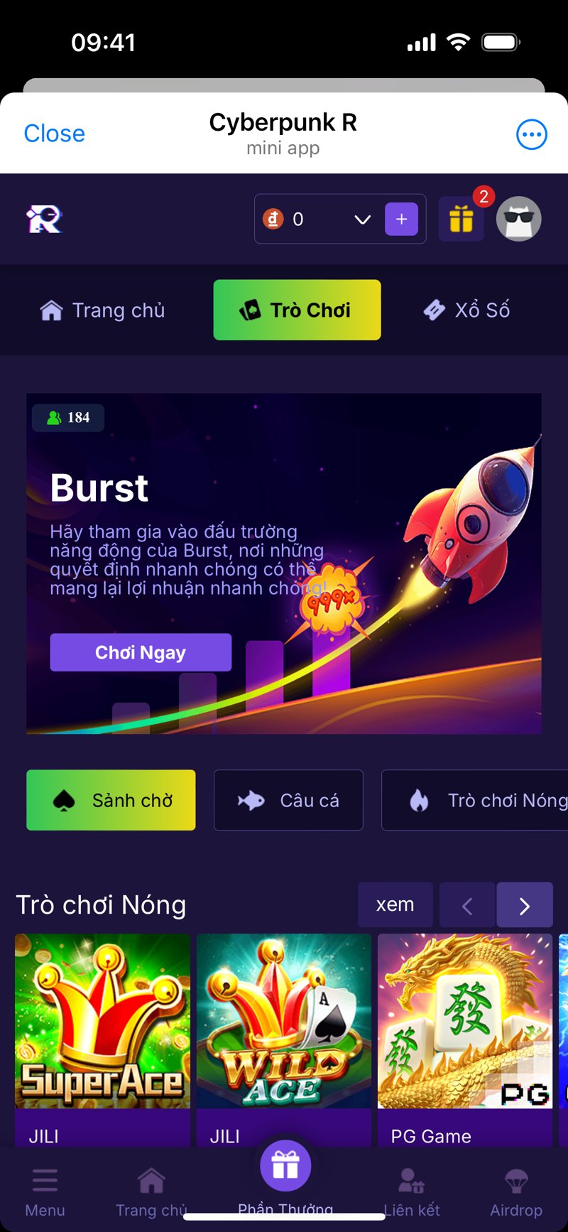 Dapp screenshot