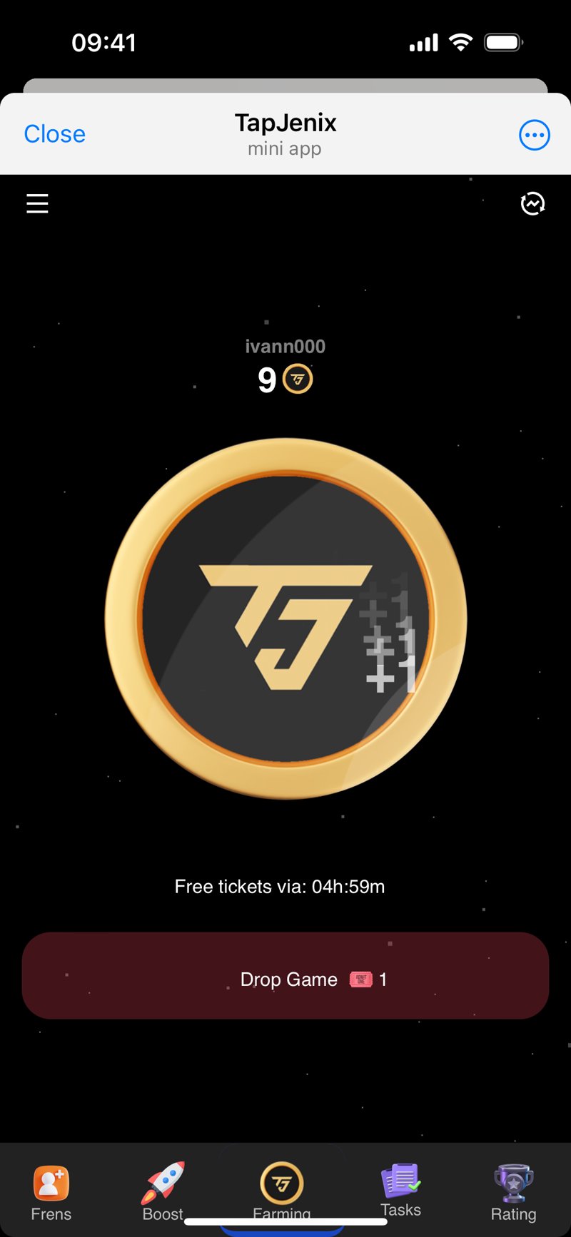 Dapp screenshot