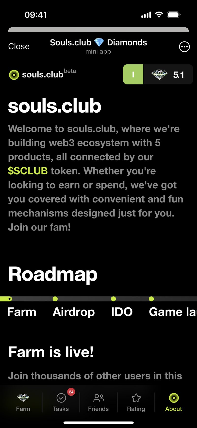 Dapp screenshot