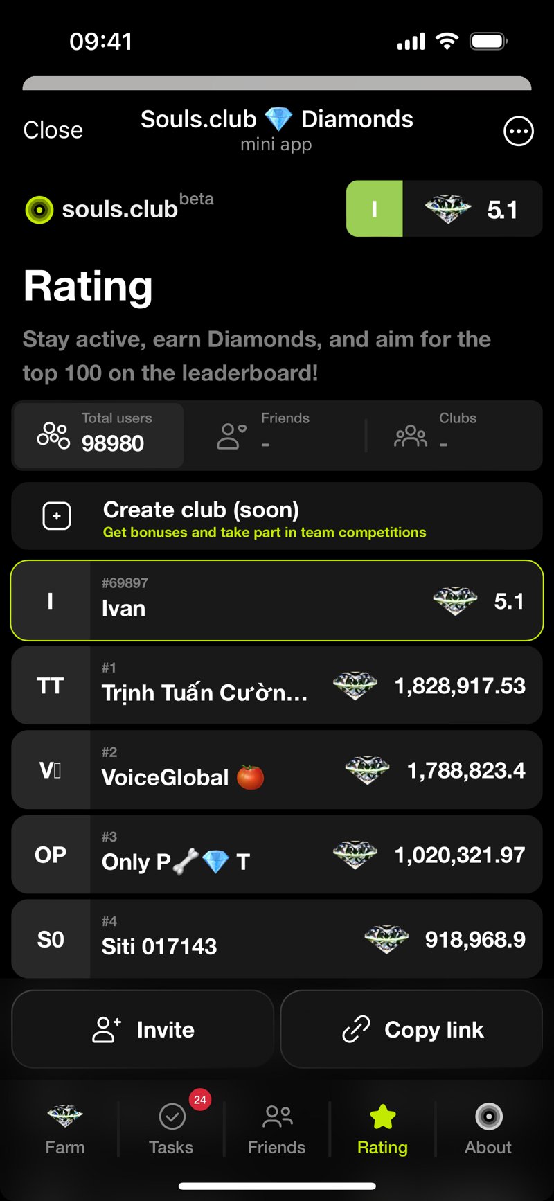 Dapp screenshot