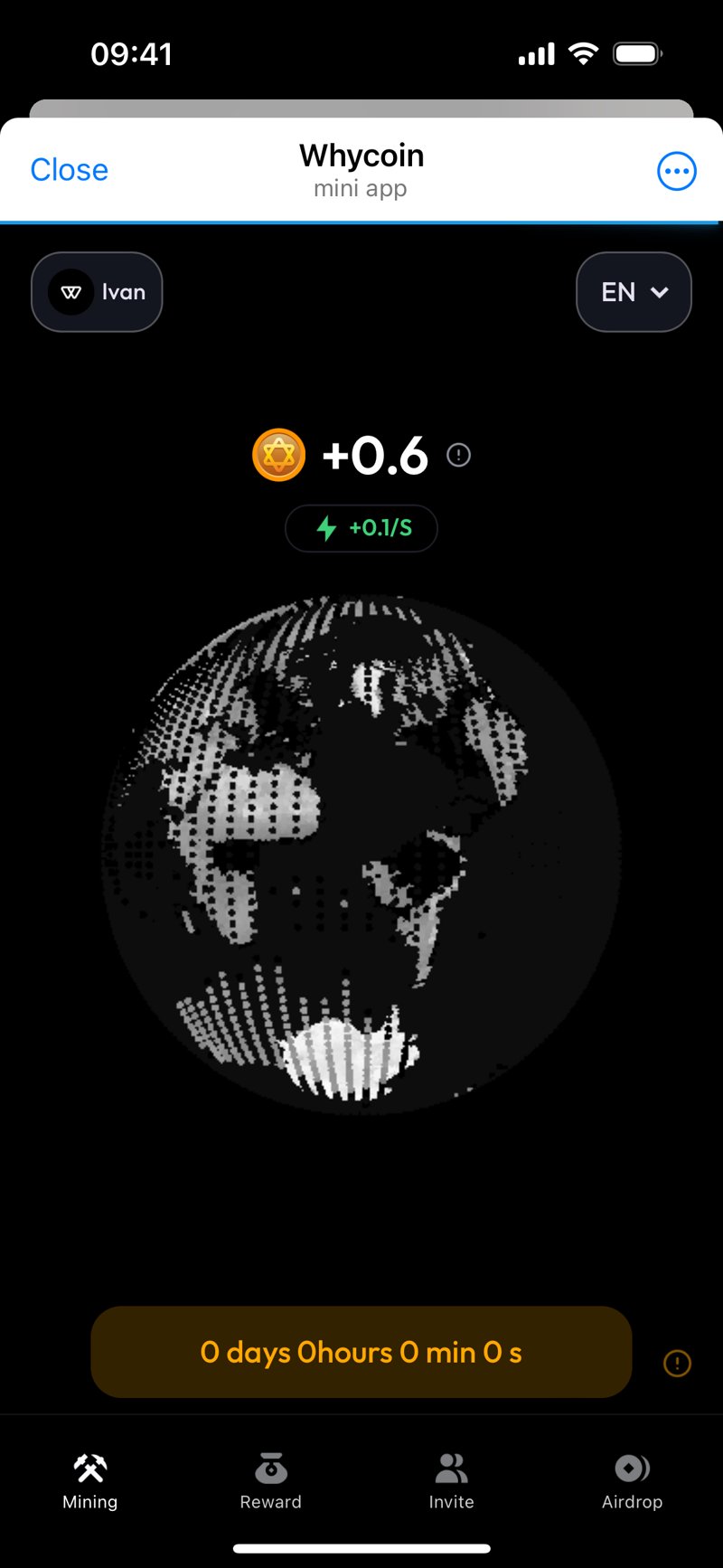 Dapp screenshot