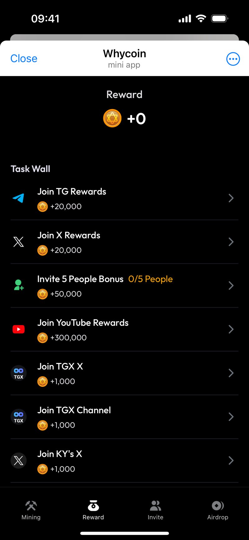Dapp screenshot
