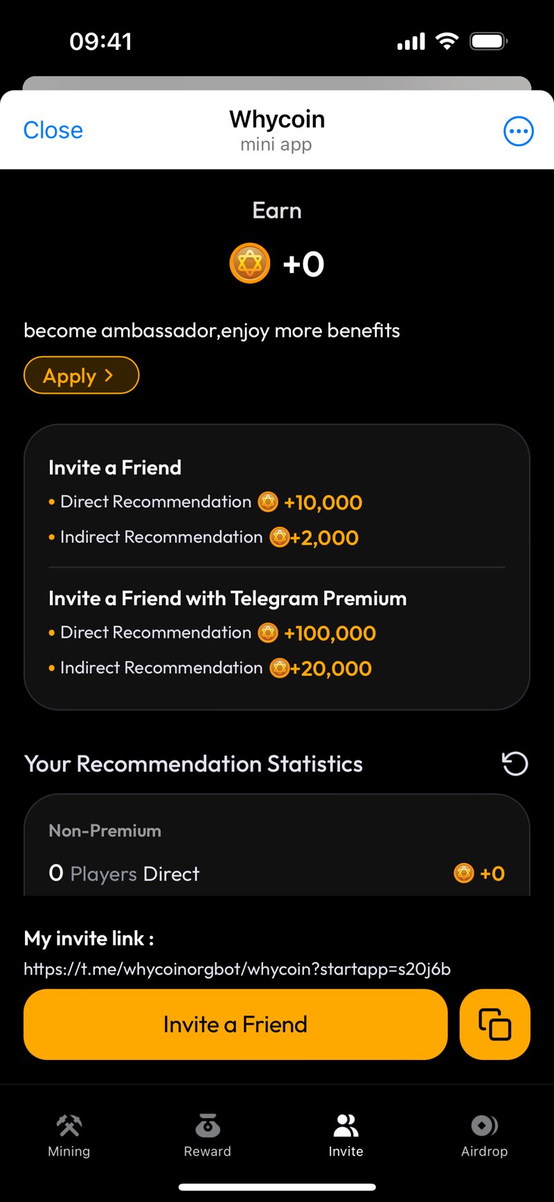 Dapp screenshot