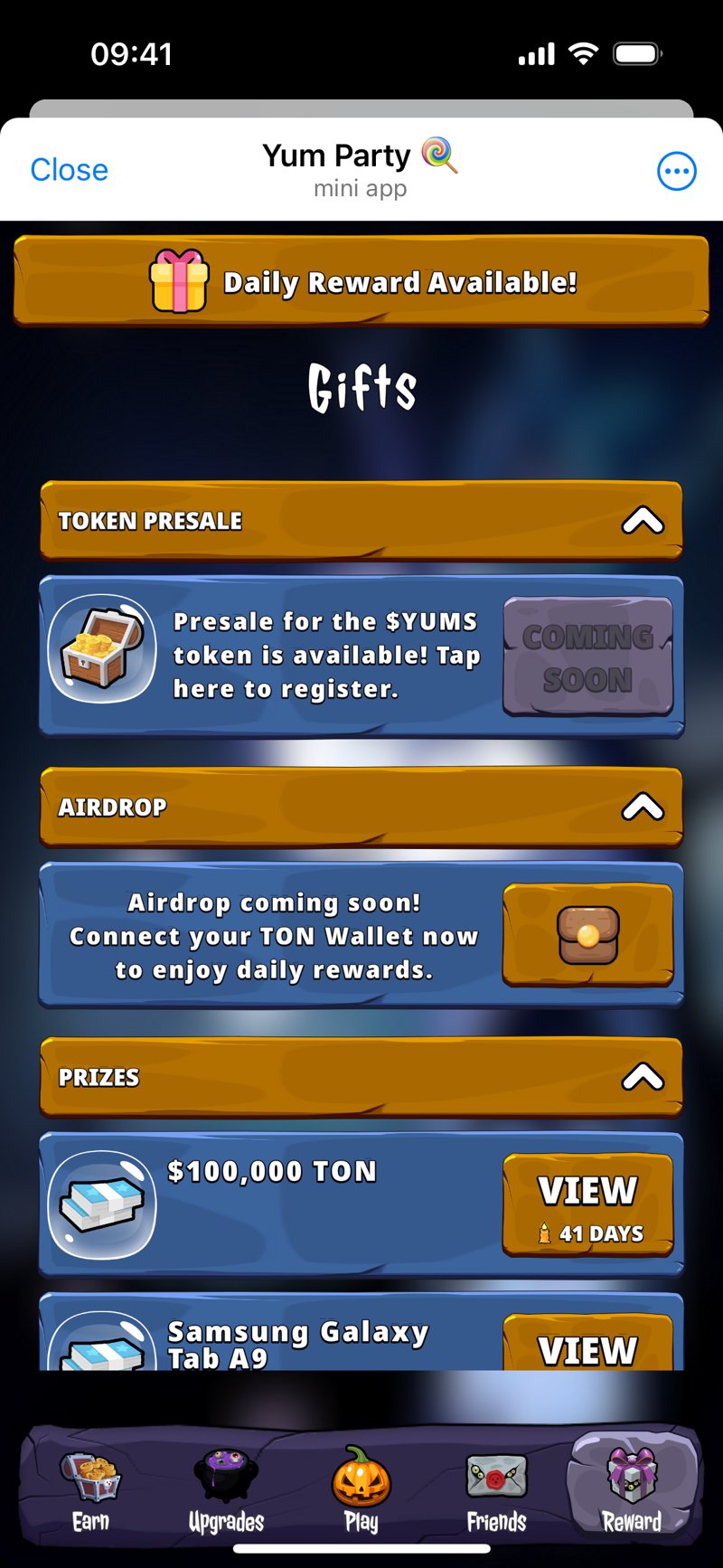 Dapp screenshot