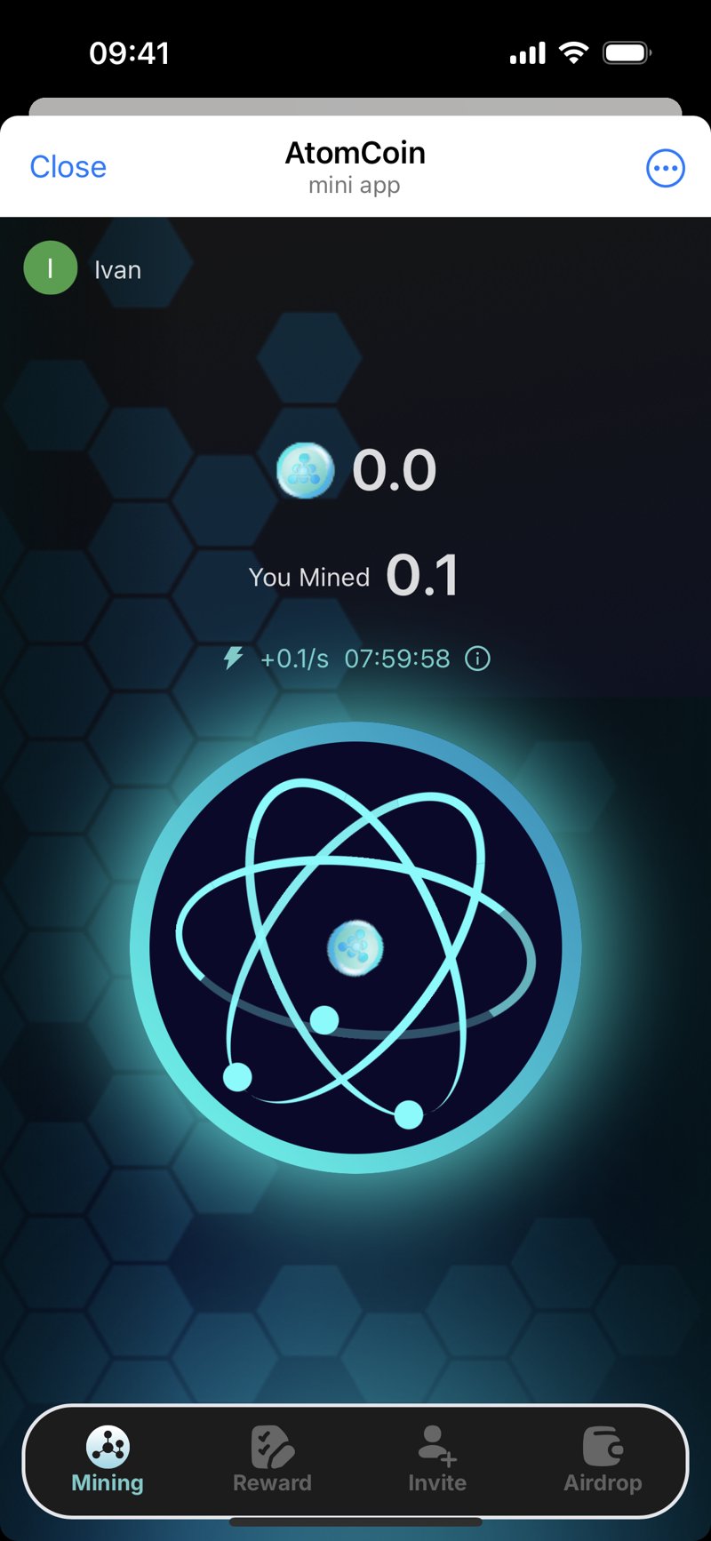 Dapp screenshot