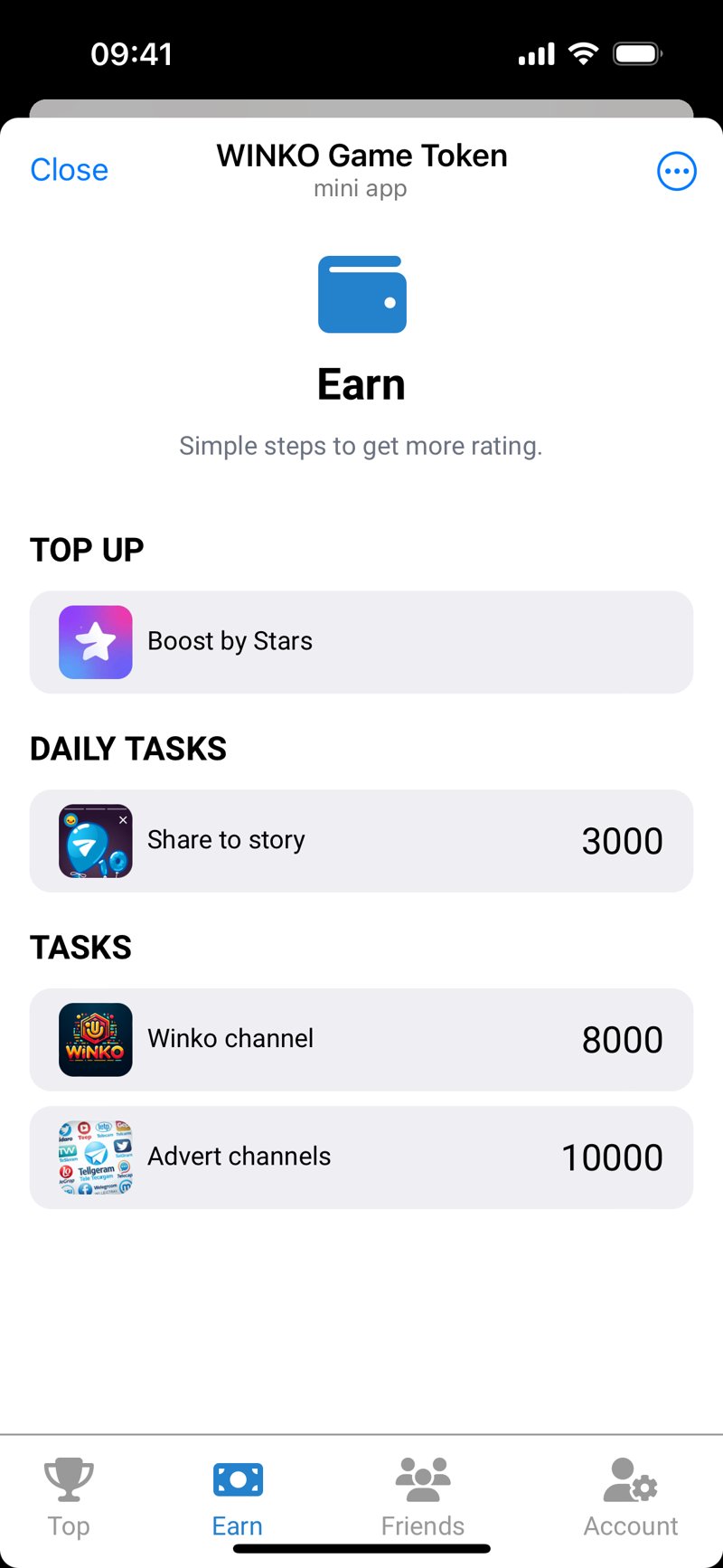 Dapp screenshot