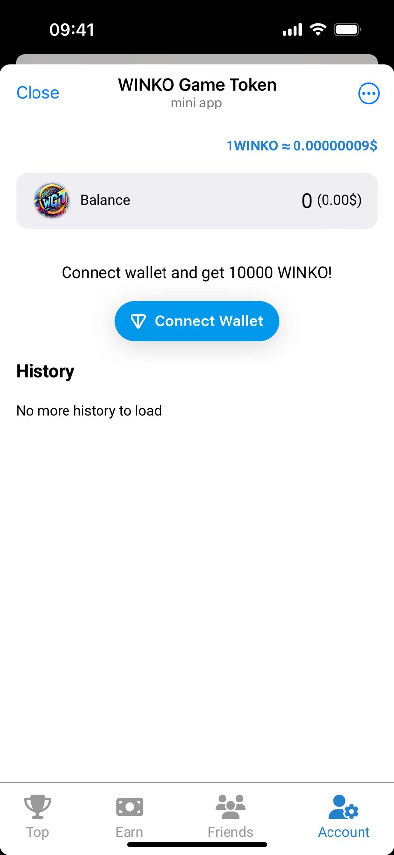 Dapp screenshot