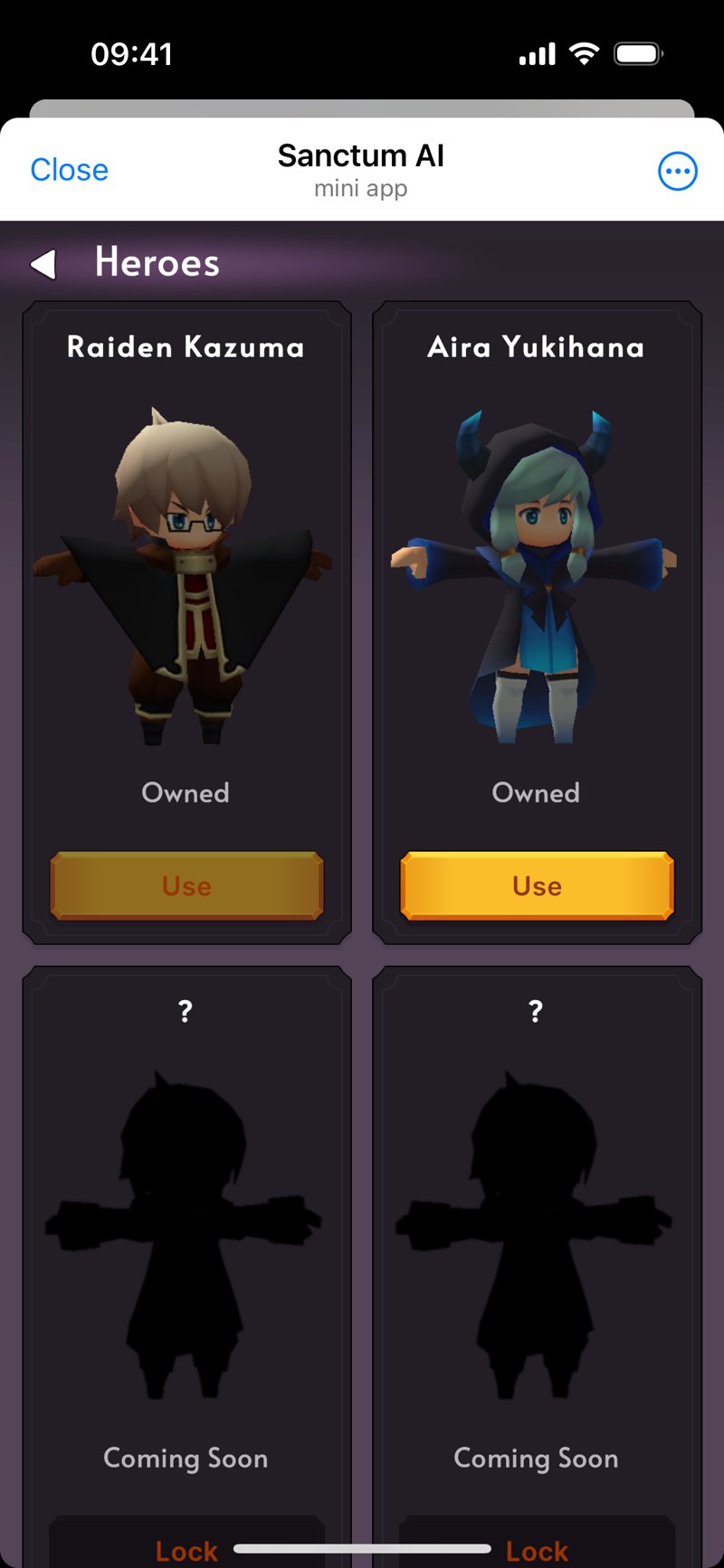 Dapp screenshot