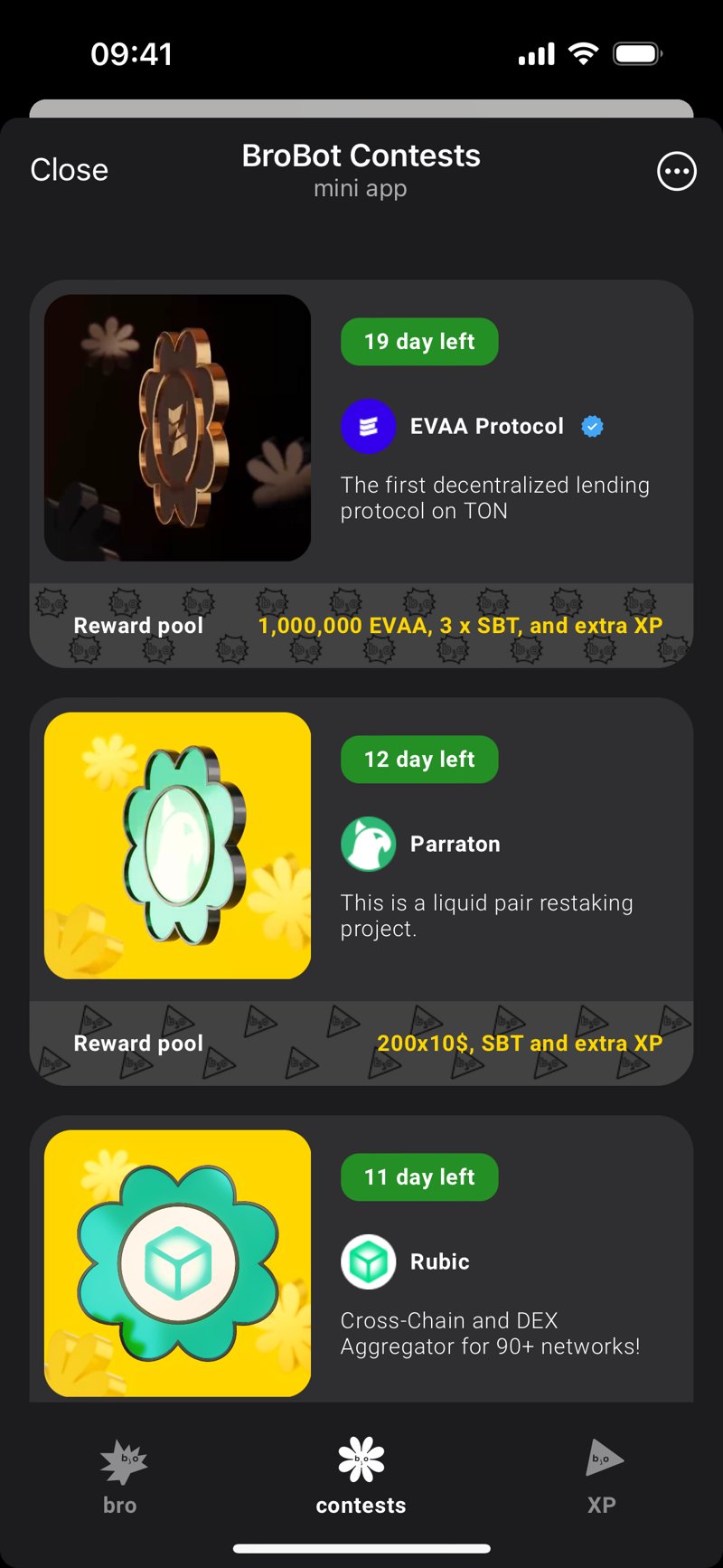 Dapp screenshot