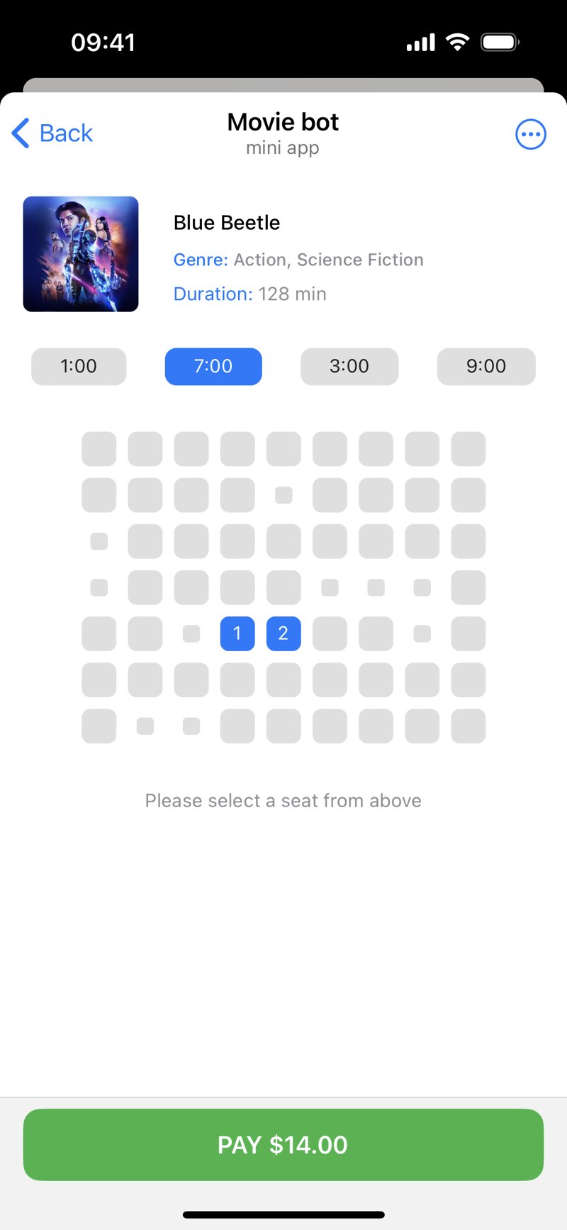 Dapp screenshot