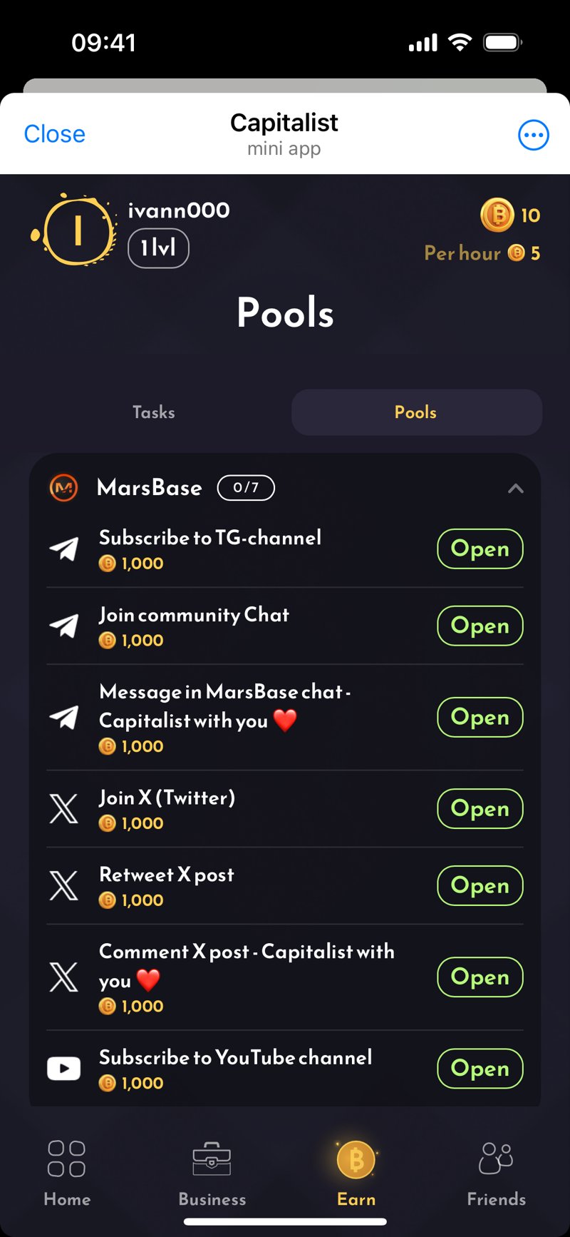 Dapp screenshot