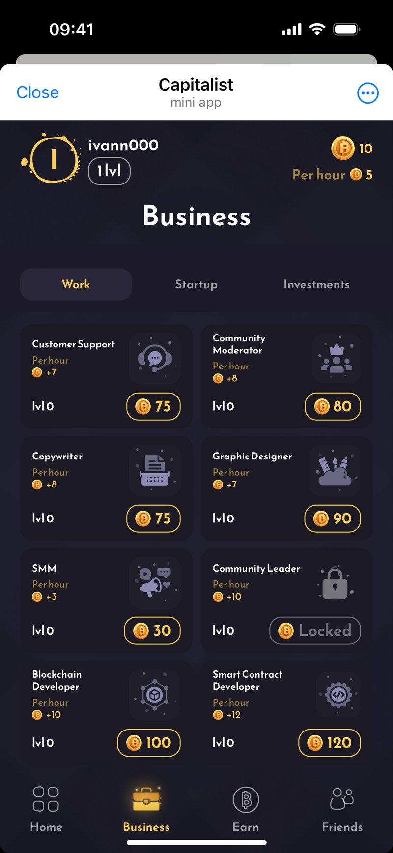 Dapp screenshot