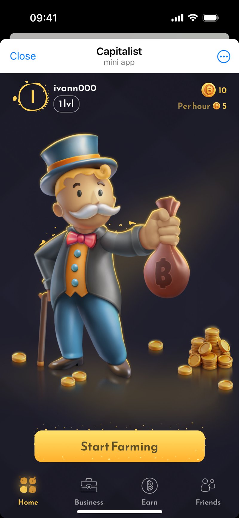 Dapp screenshot