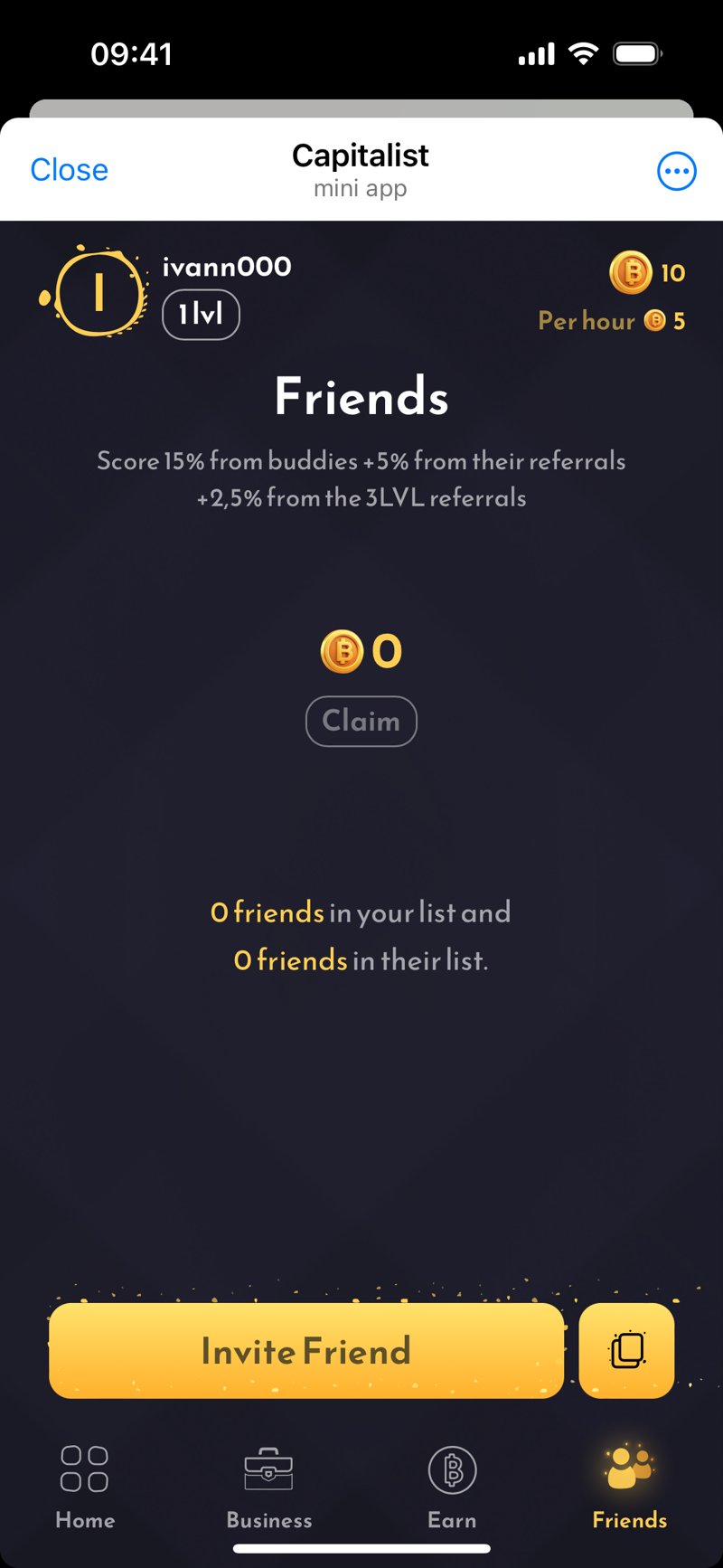 Dapp screenshot