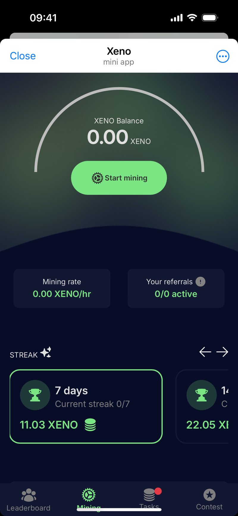 Dapp screenshot