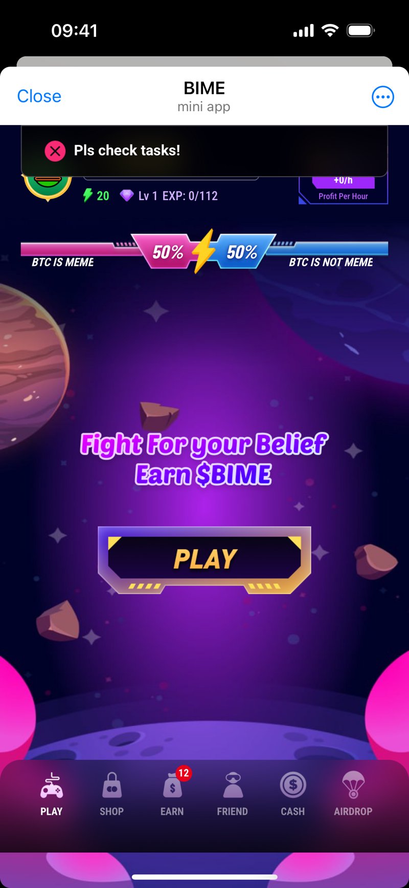 Dapp screenshot