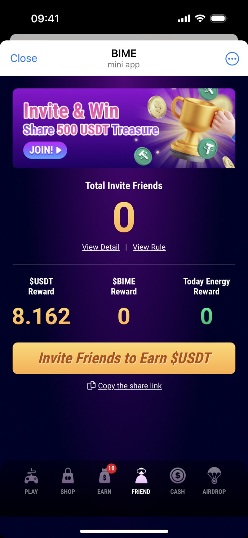 Dapp screenshot