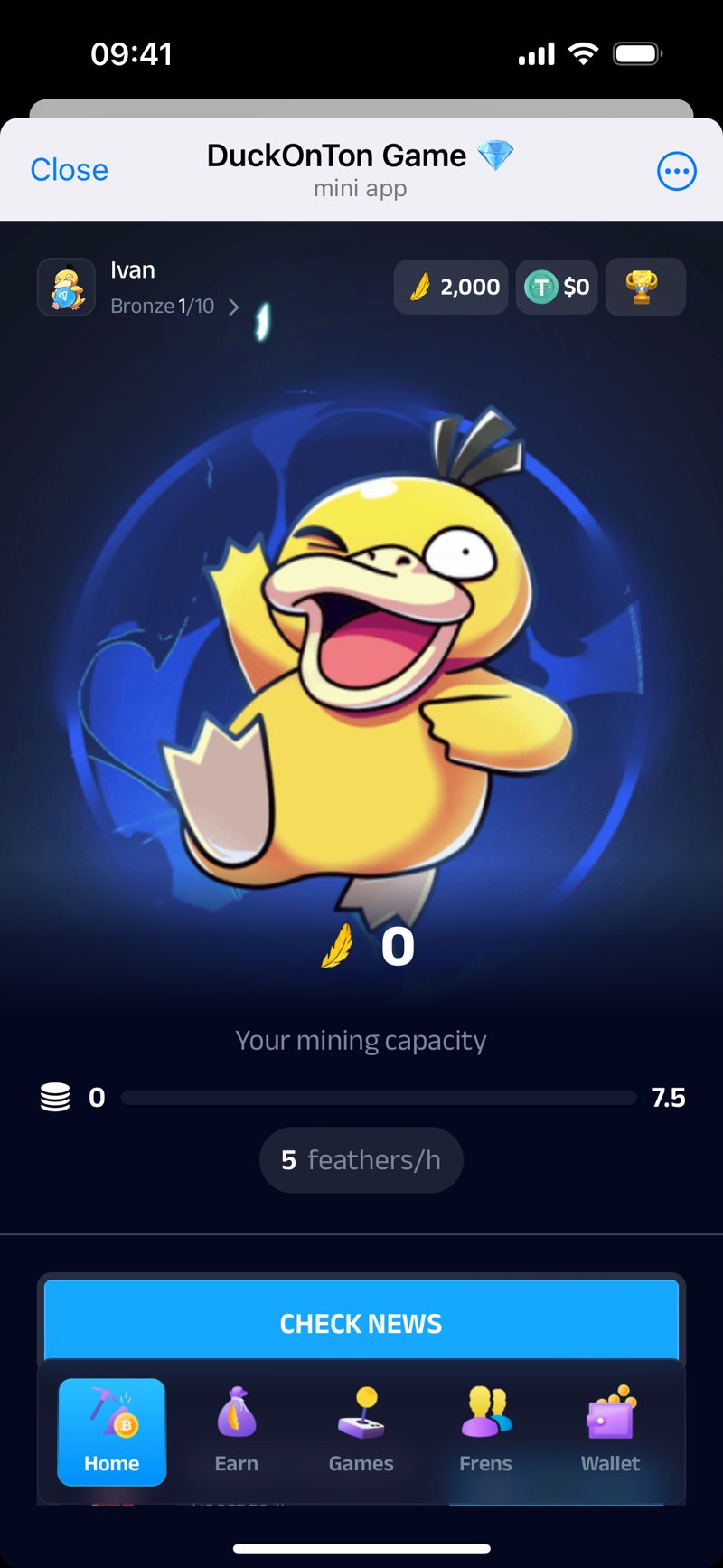 Dapp screenshot