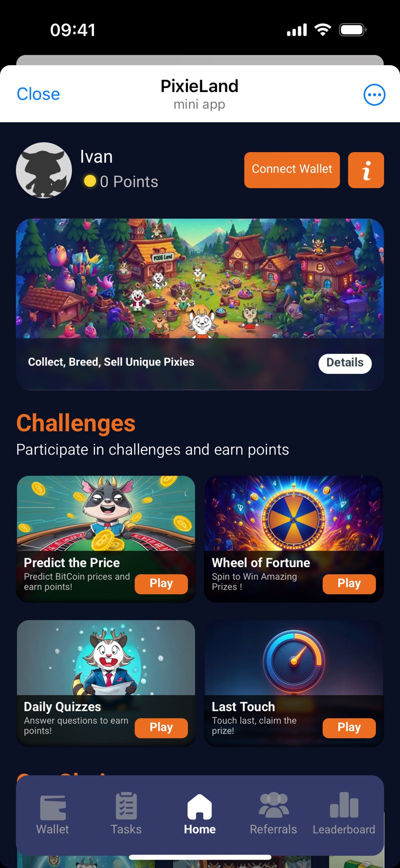 Dapp screenshot