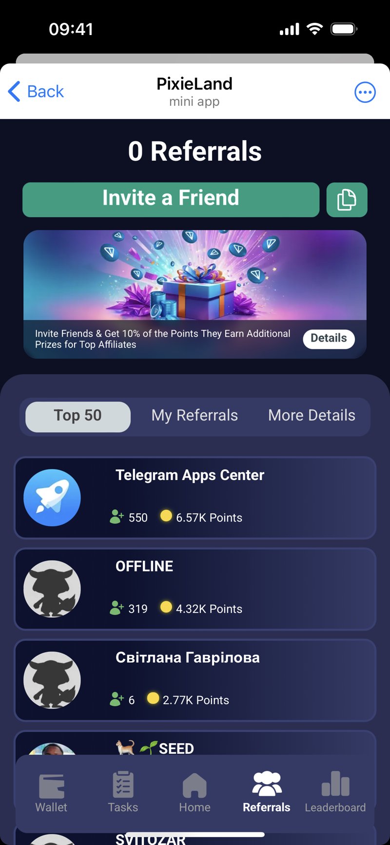 Dapp screenshot
