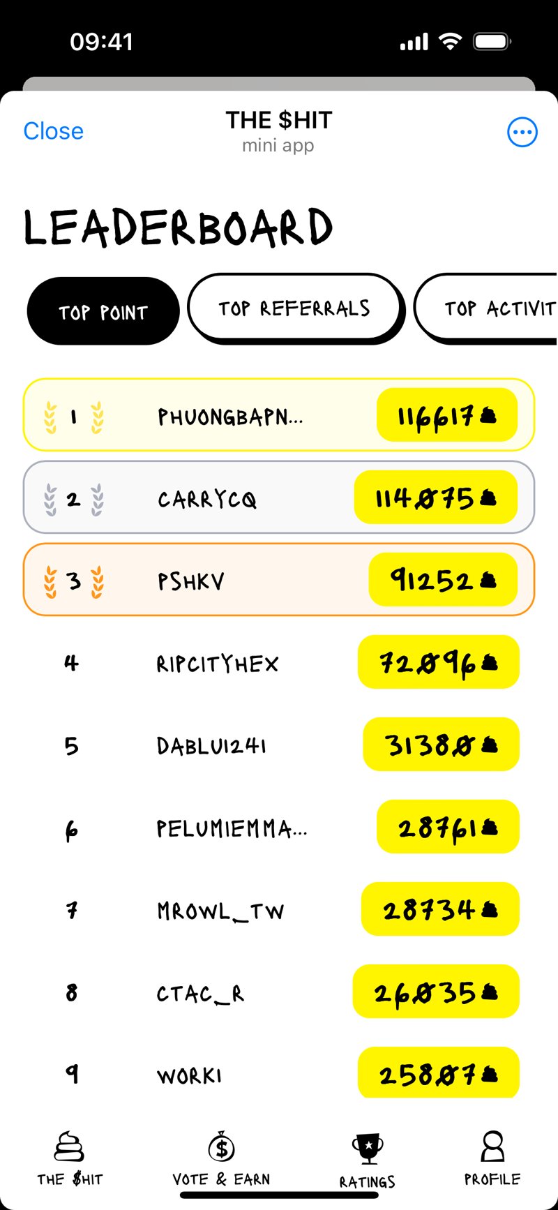 Dapp screenshot