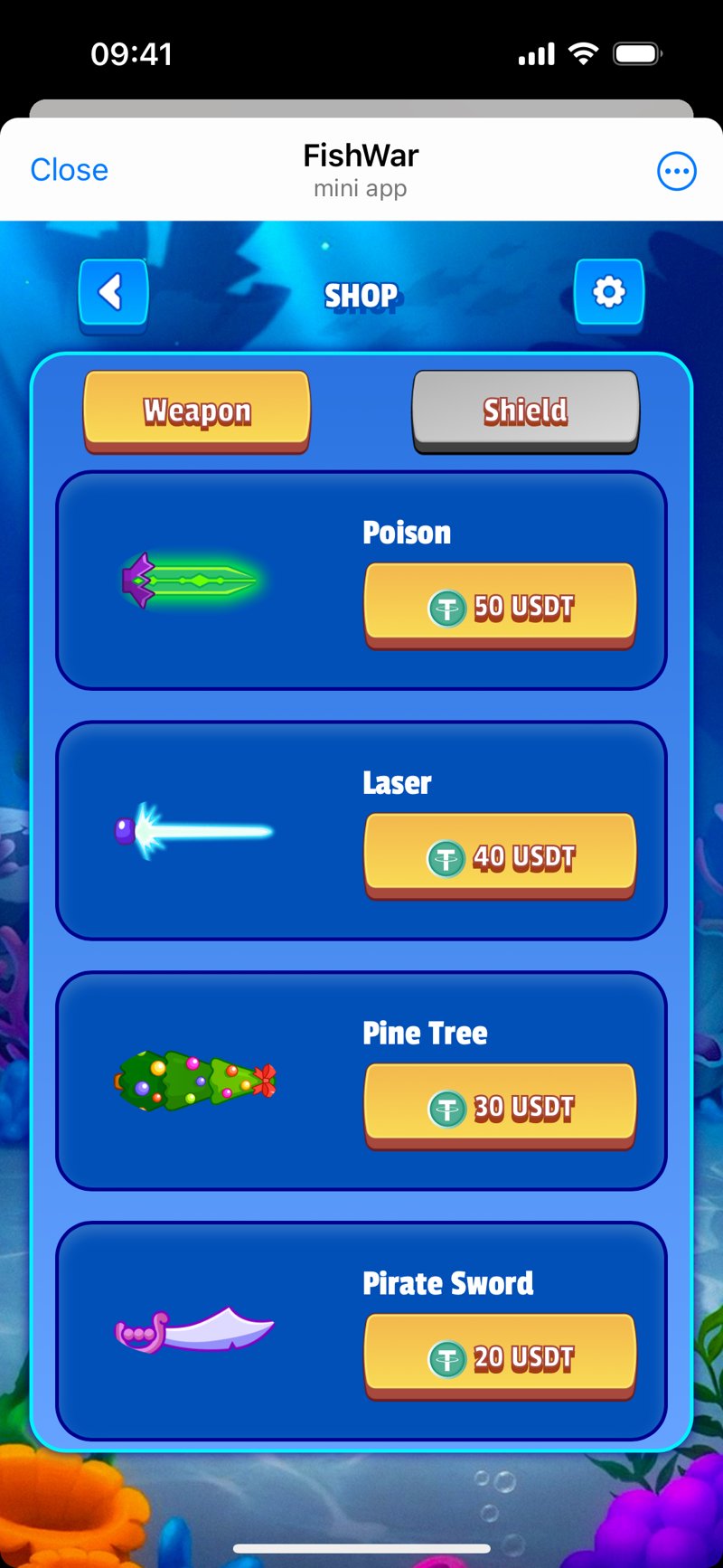 Dapp screenshot