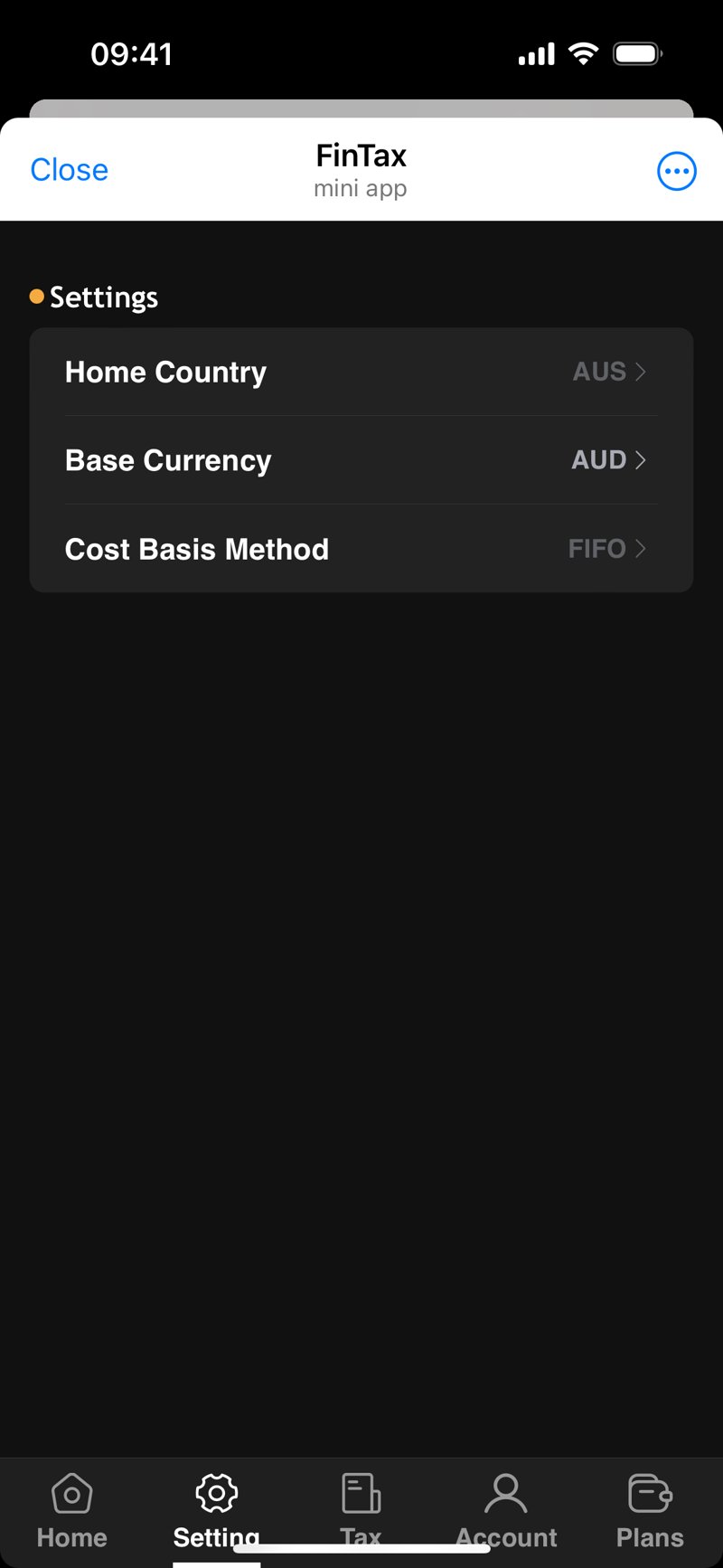Dapp screenshot