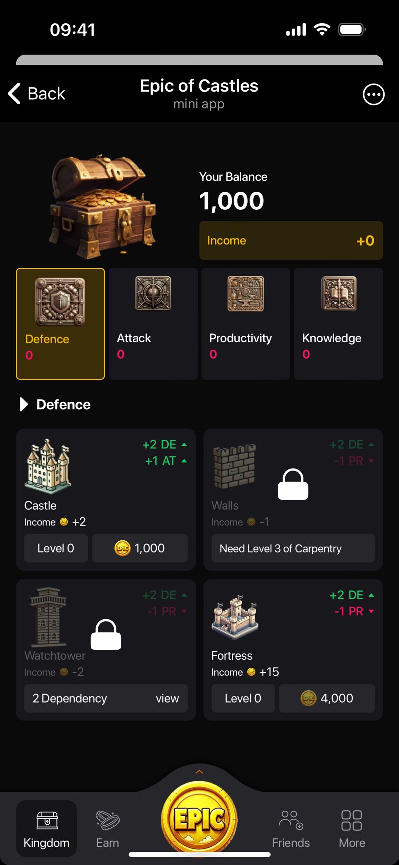 Dapp screenshot