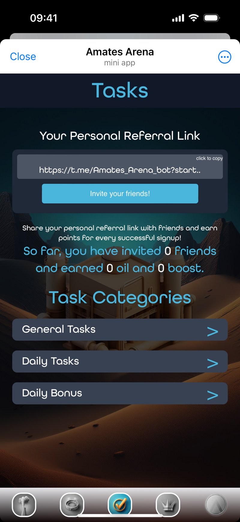 Dapp screenshot