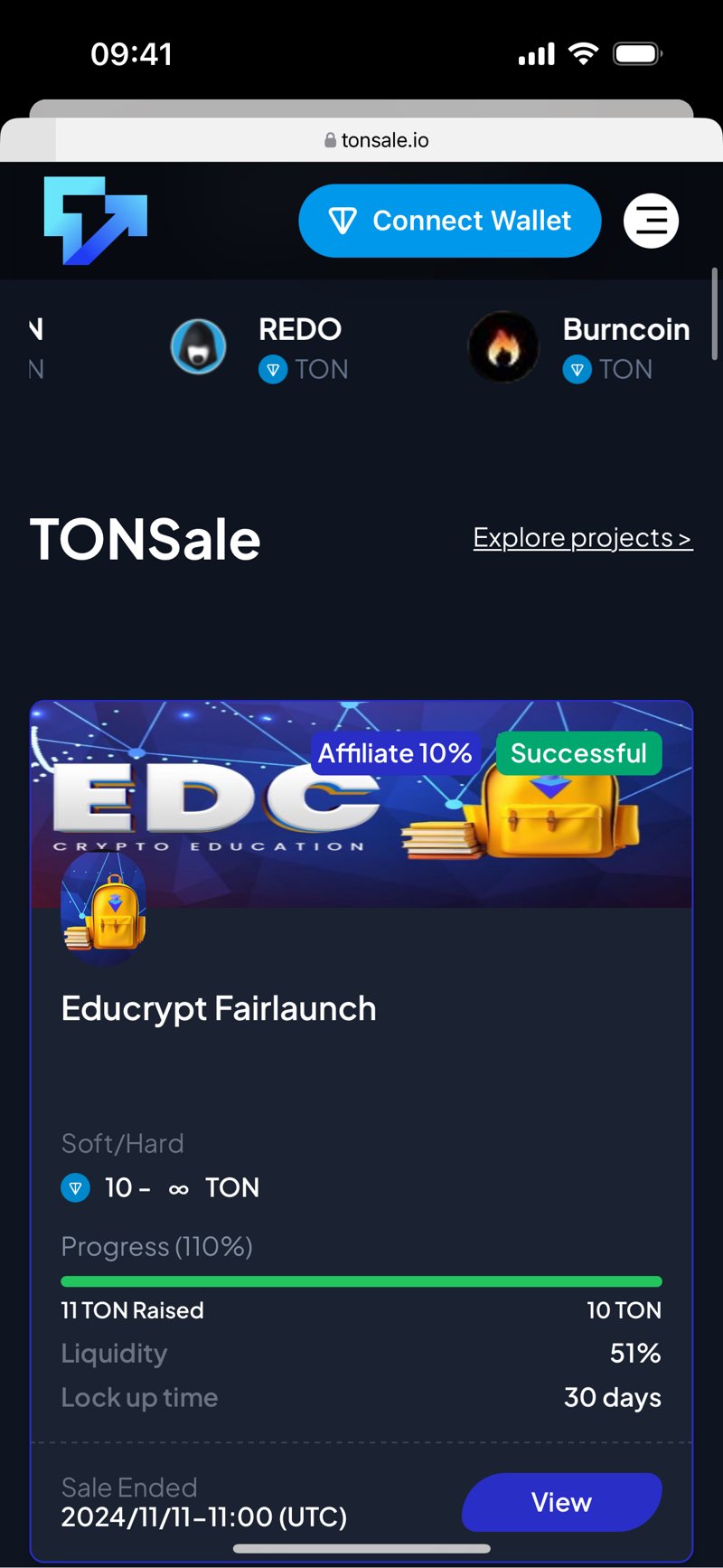 Dapp screenshot