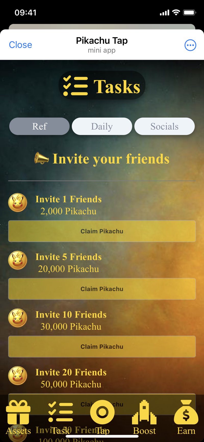 Dapp screenshot
