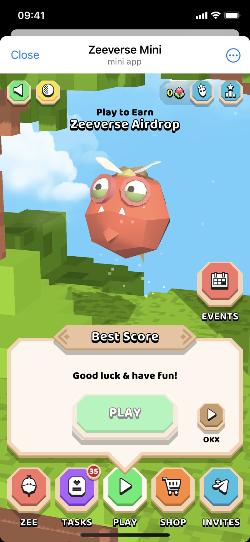 Dapp screenshot