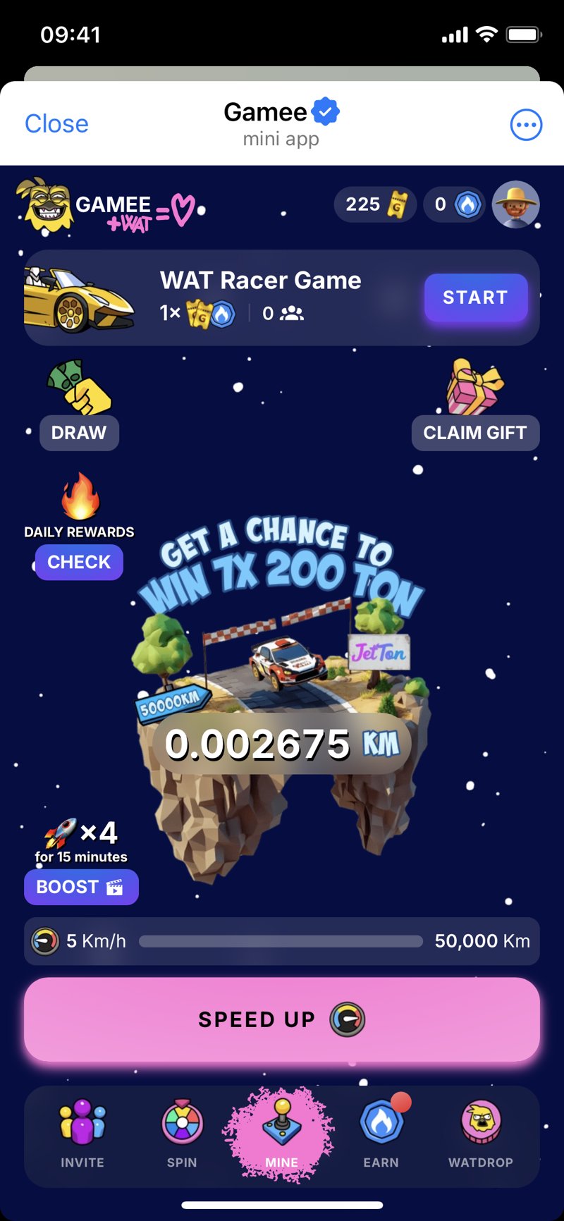 Dapp screenshot