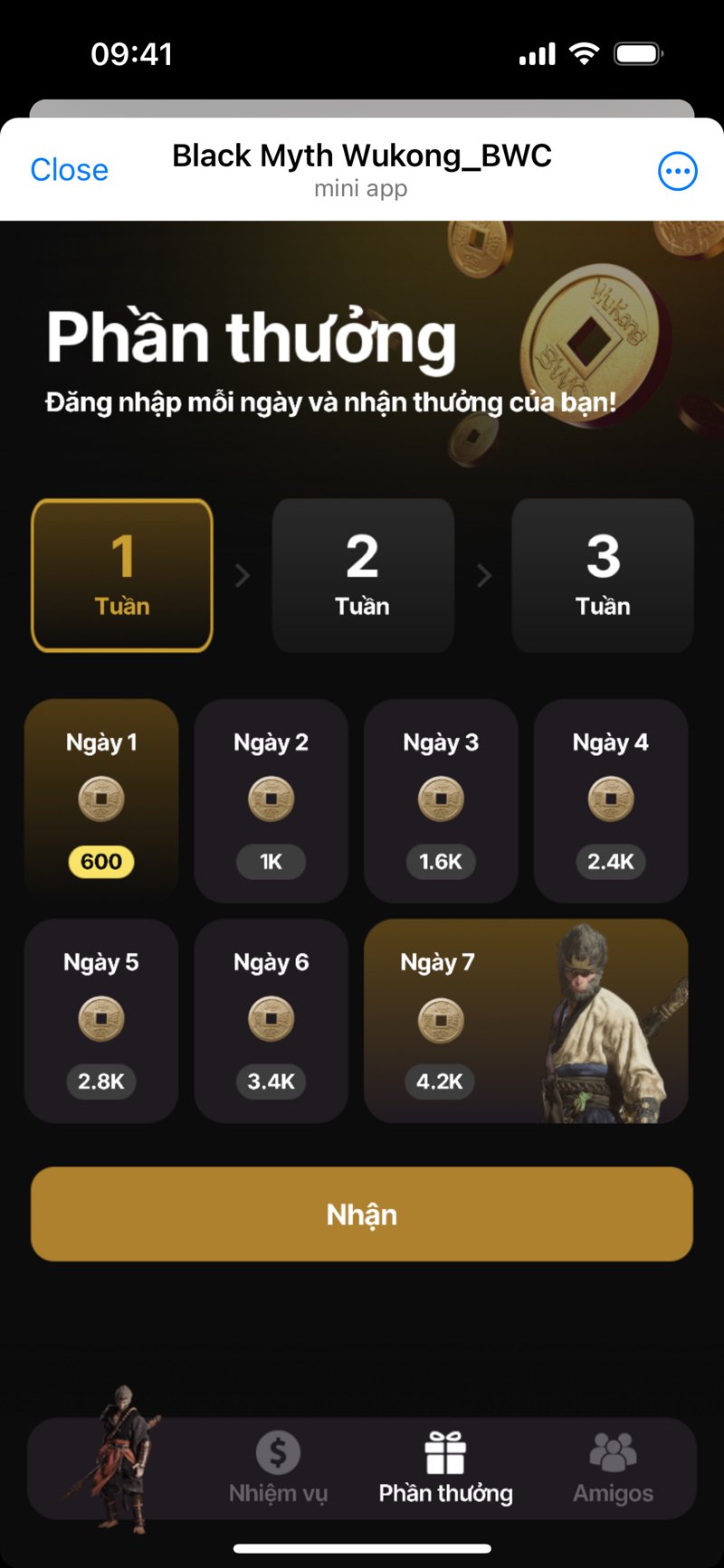 Dapp screenshot