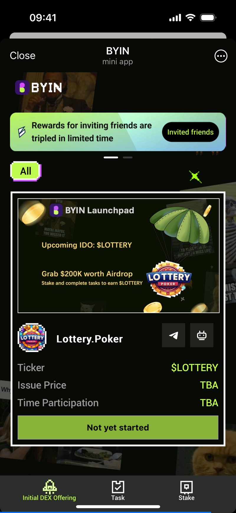 Dapp screenshot