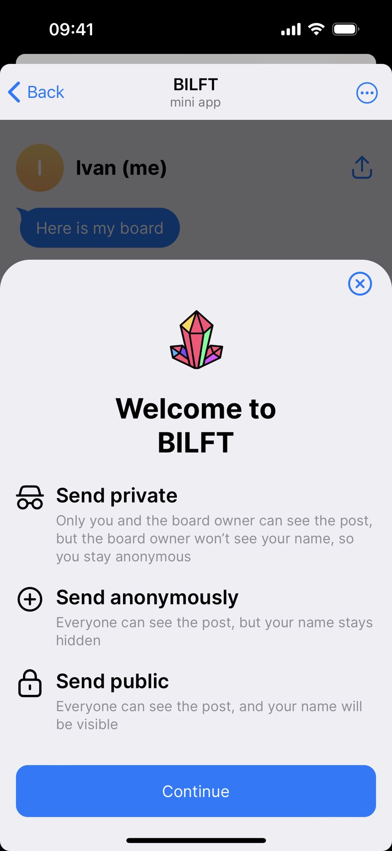 Dapp screenshot