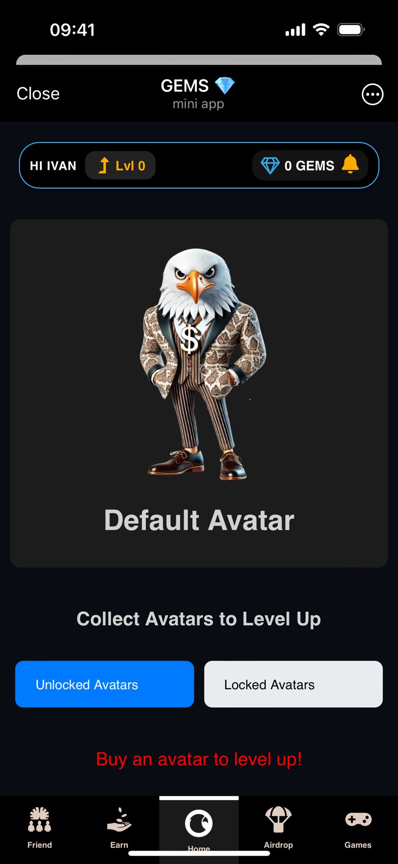 Dapp screenshot