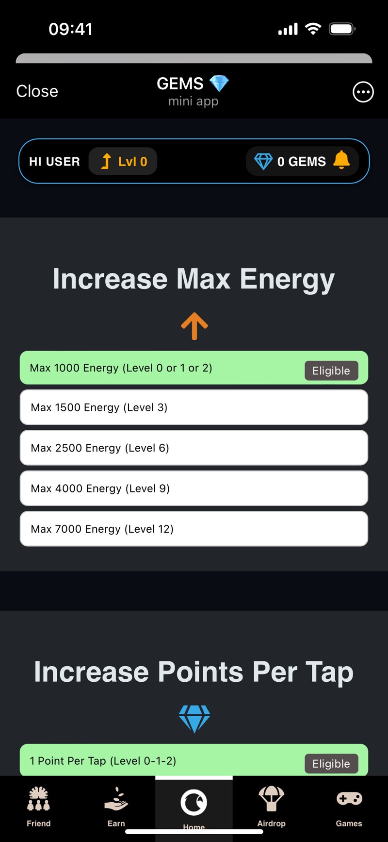 Dapp screenshot