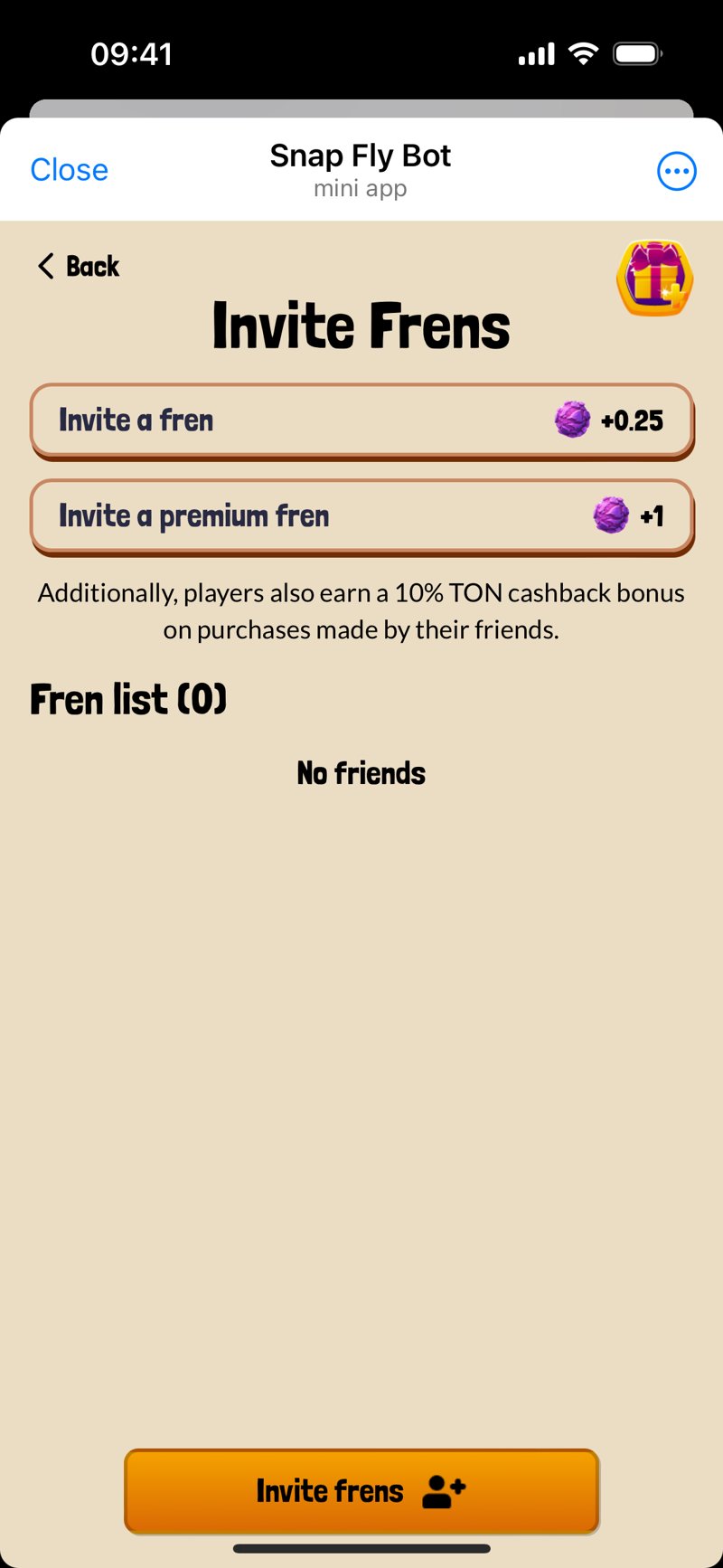Dapp screenshot