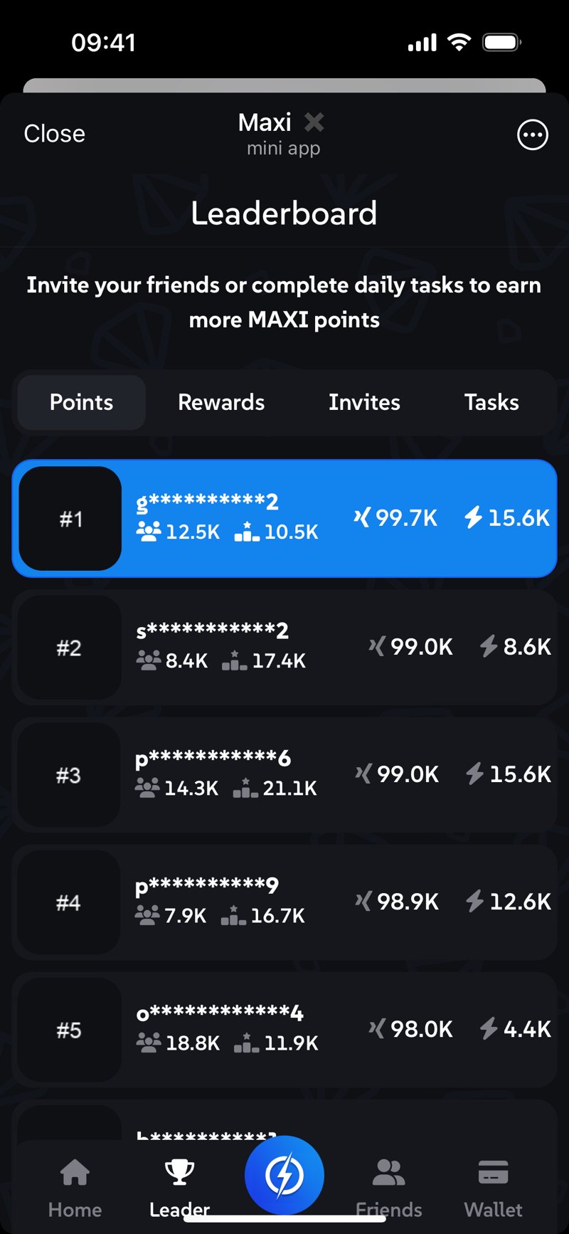 Dapp screenshot