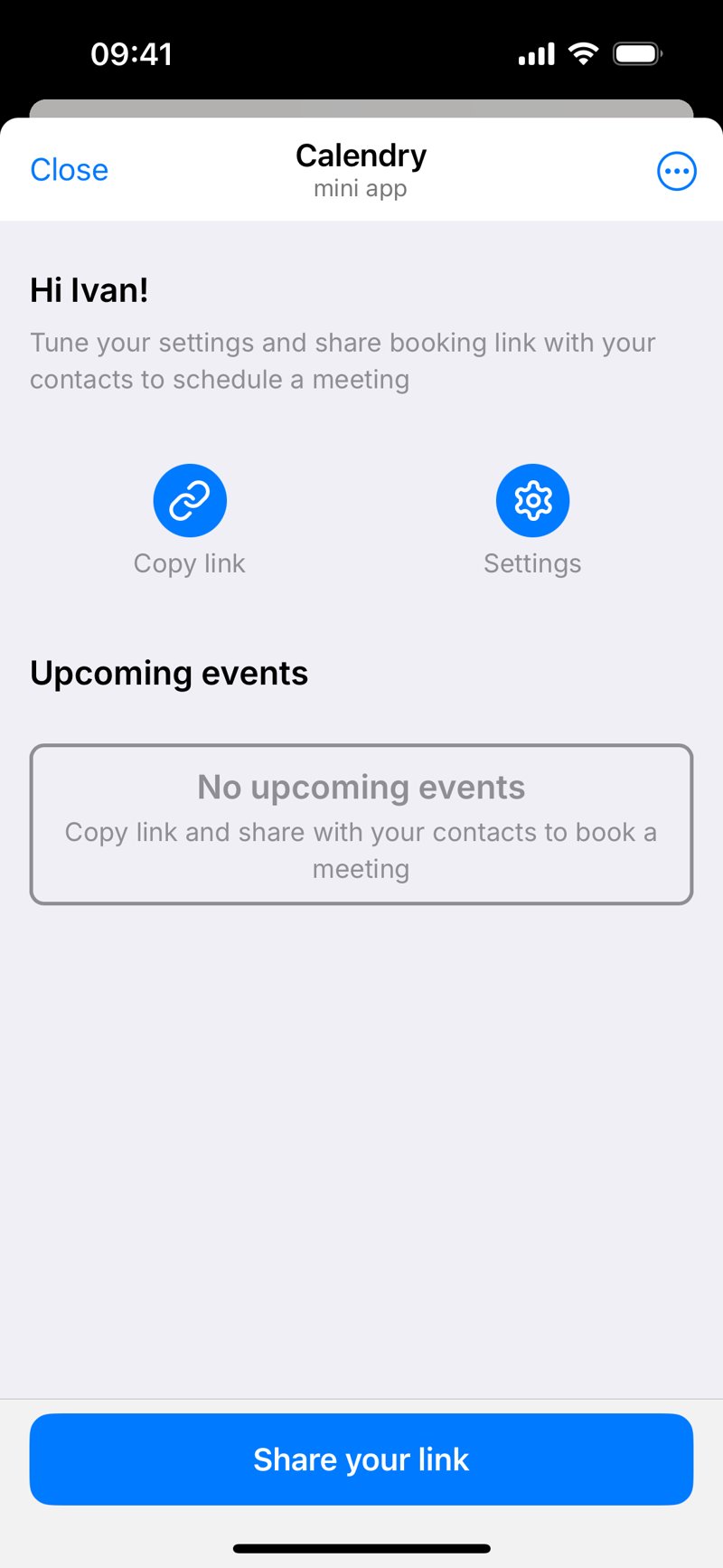 Dapp screenshot