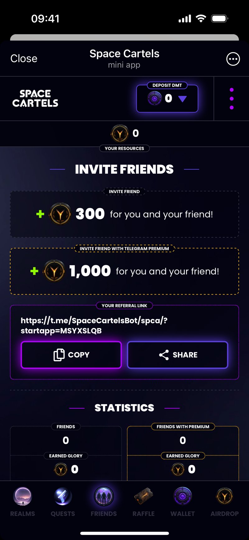 Dapp screenshot