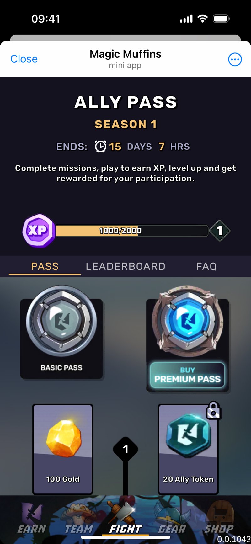 Dapp screenshot