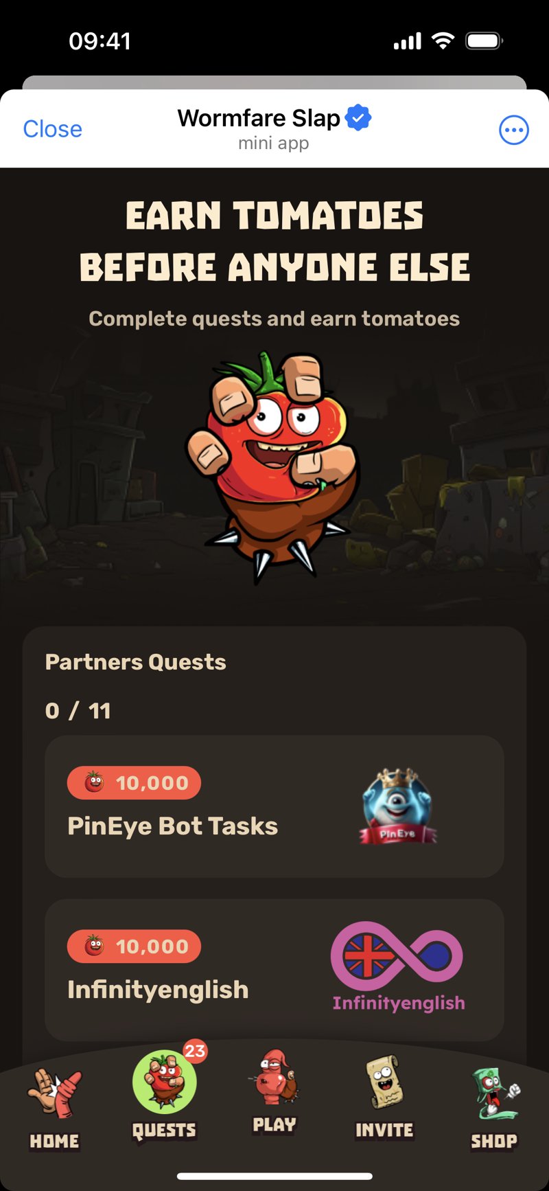 Dapp screenshot