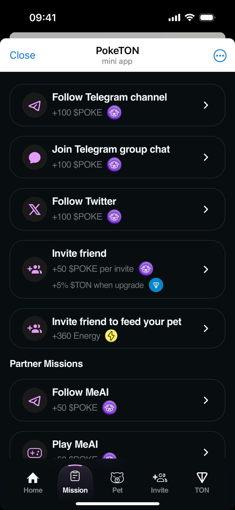 Dapp screenshot